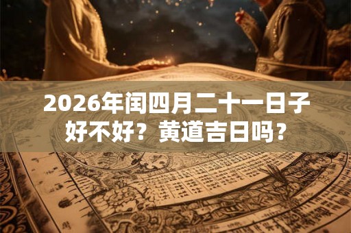 2026年闰四月二十一日子好不好?黄道吉日吗? 2026年闰四月二十一日子好不好?黄道吉日吗?