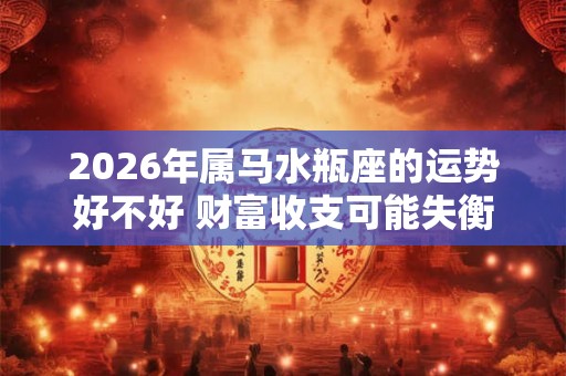 2026年属马水瓶座的运势好不好 财富收支可能失衡