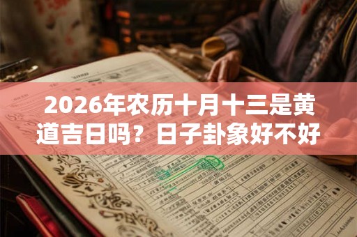 2026年农历十月十三是黄道吉日吗？日子卦象好不好？