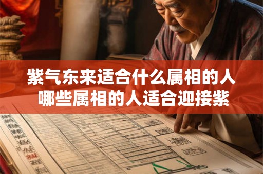 紫气东来适合什么属相的人 哪些属相的人适合迎接紫气东来
