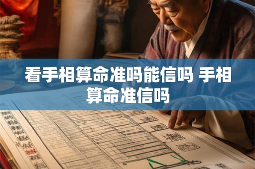 看手相算命准吗能信吗 手相算命准信吗 看手相算命准吗能信吗 手相算命准信吗