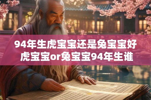 94年生虎宝宝还是兔宝宝好 虎宝宝or兔宝宝94年生谁更棒