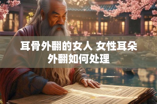 耳骨外翻的女人 女性耳朵外翻如何处理 耳骨外翻的女人 女性耳朵外翻如何处理