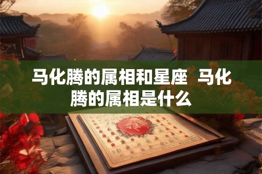 马化腾的属相和星座  马化腾的属相是什么
