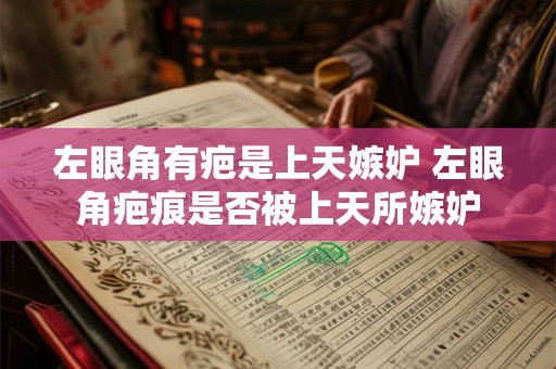 左眼角有疤是上天嫉妒 左眼角疤痕是否被上天所嫉妒