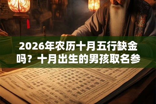 2026年农历十月五行缺金吗？十月出生的男孩取名参考