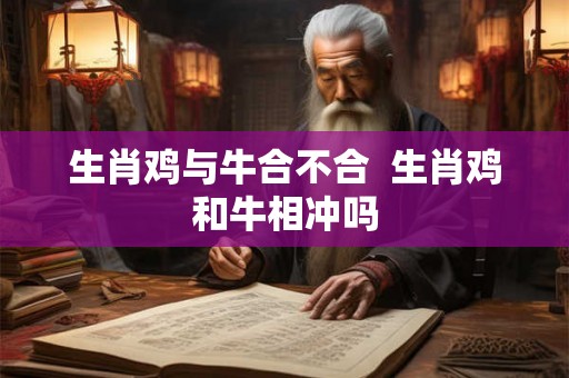 生肖鸡与牛合不合  生肖鸡和牛相冲吗