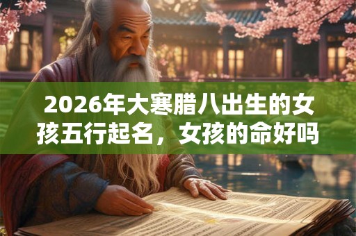2026年大寒腊八出生的女孩五行起名，女孩的命好吗？