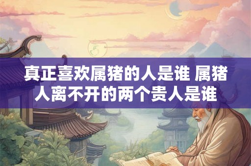 真正喜欢属猪的人是谁 属猪人离不开的两个贵人是谁 真正喜欢属猪的人是谁 属猪人离不开的两个贵人是谁