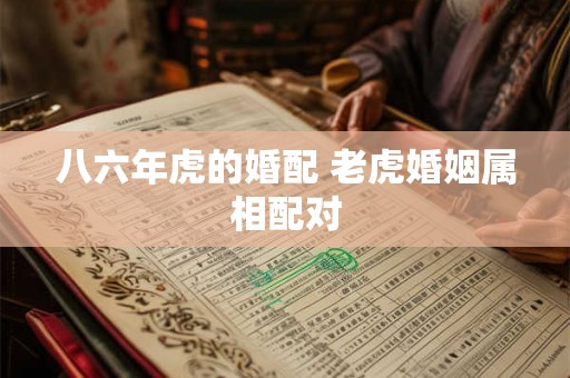 八六年虎的婚配 老虎婚姻属相配对
