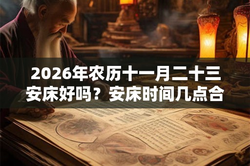 2026年农历十一月二十三安床好吗?安床时间几点合适? 2026年农历十一月二十三安床好吗?安床时间几点合适?