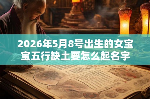 2026年5月8号出生的女宝宝五行缺土要怎么起名字 2026年5月8号出生的女宝宝五行缺土要怎么起名字