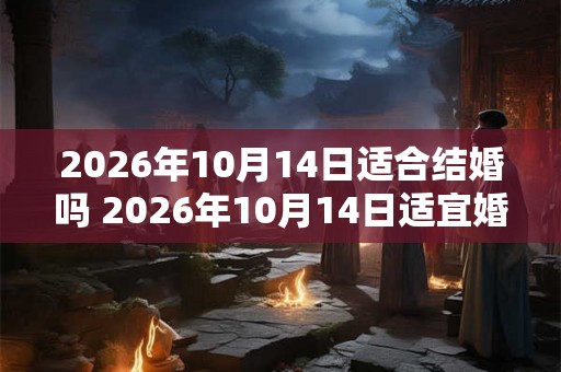 2026年10月14日适合结婚吗 2026年10月14日适宜婚礼