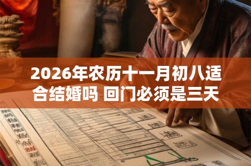2026年农历十一月初八适合结婚吗 回门必须是三天吗 2026年农历十一月初八适合结婚吗 回门必须是三天吗