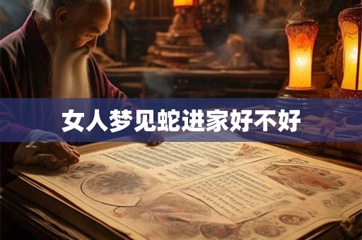 女人梦见蛇进家好不好 女人梦见蛇进家好不好