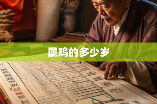 属鸡的多少岁
