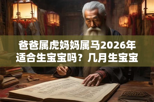 爸爸属虎妈妈属马2026年适合生宝宝吗？几月生宝宝吉利？
