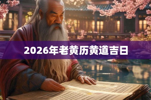 2026年老黄历黄道吉日 2026年老黄历黄道吉日