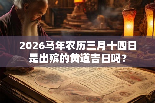 2026马年农历三月十四日是出殡的黄道吉日吗？