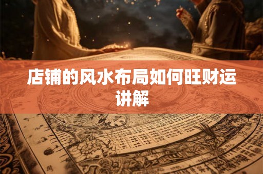 店铺的风水布局如何旺财运讲解 店铺的风水布局如何旺财运讲解