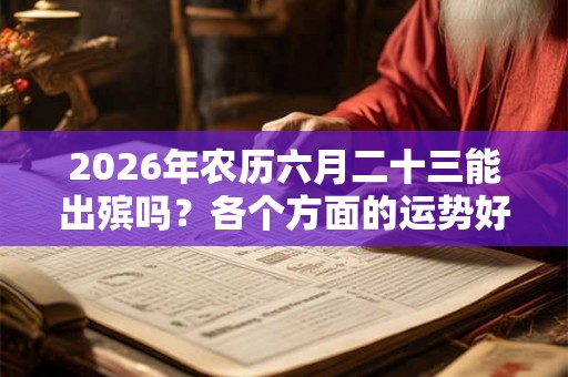 2026年农历六月二十三能出殡吗？各个方面的运势好不好？