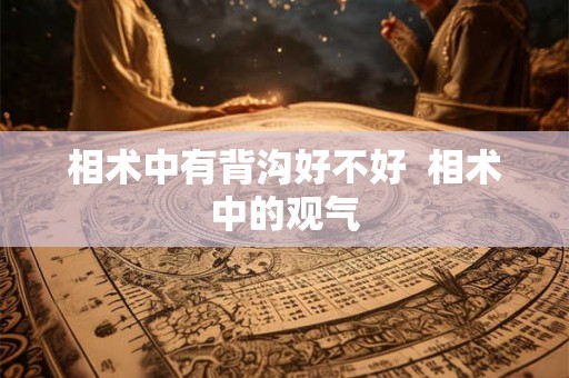 相术中有背沟好不好  相术中的观气