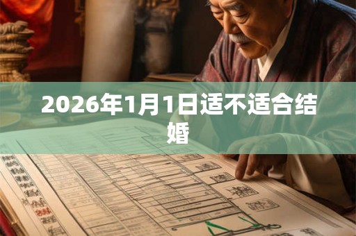 2026年1月1日适不适合结婚