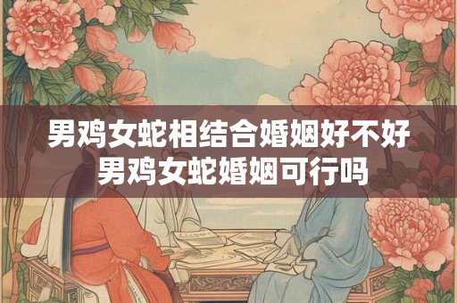 男鸡女蛇相结合婚姻好不好 男鸡女蛇婚姻可行吗