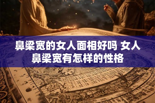 鼻梁宽的女人面相好吗 女人鼻梁宽有怎样的性格