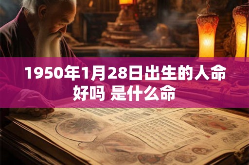 1950年1月28日出生的人命好吗 是什么命 1950年1月28日出生的人命好吗 是什么命