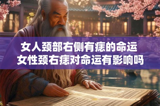 女人颈部右侧有痣的命运 女性颈右痣对命运有影响吗