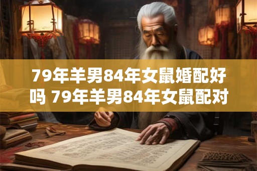 79年羊男84年女鼠婚配好吗 79年羊男84年女鼠配对吗