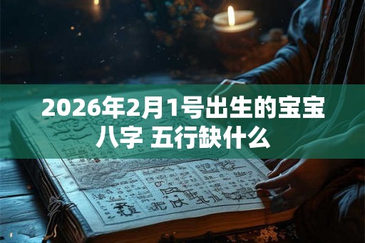 2026年2月1号出生的宝宝八字 五行缺什么 2026年2月1号出生的宝宝八字 五行缺什么