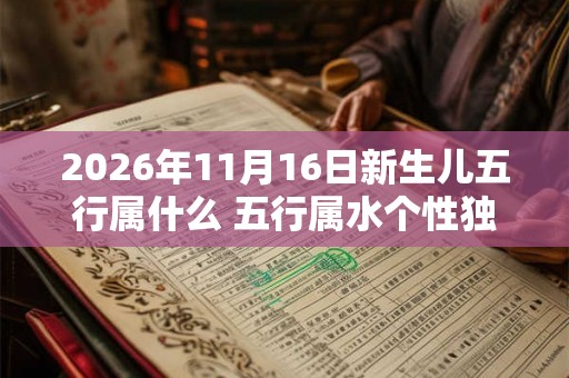 2026年11月16日新生儿五行属什么 五行属水个性独立