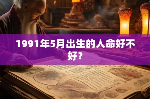 1991年5月出生的人命好不好？