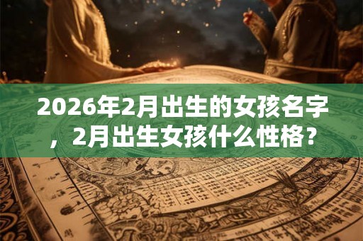 2026年2月出生的女孩名字，2月出生女孩什么性格？
