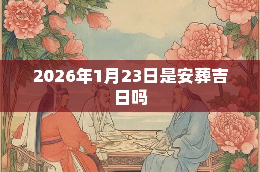 2026年1月23日是安葬吉日吗
