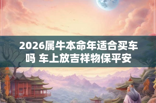 2026属牛本命年适合买车吗 车上放吉祥物保平安 2026属牛本命年适合买车吗 车上放吉祥物保平安