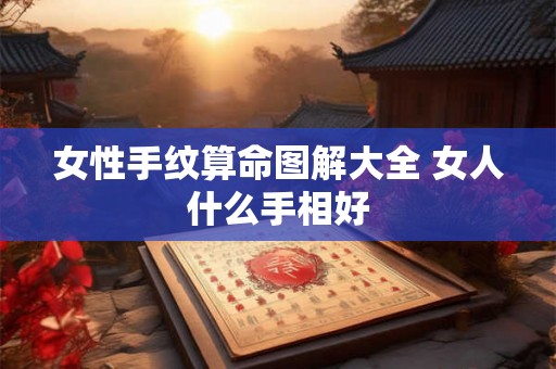 女性手纹算命图解大全 女人什么手相好