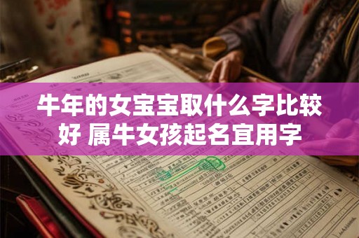 牛年的女宝宝取什么字比较好 属牛女孩起名宜用字