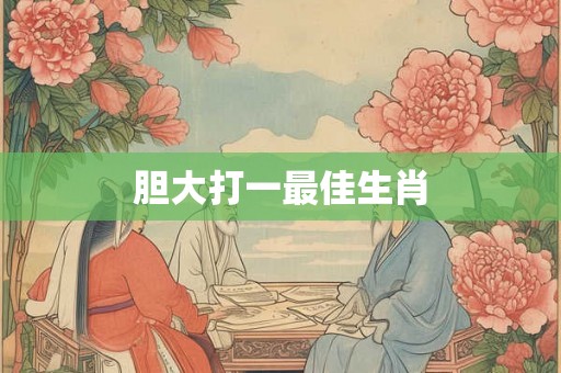 胆大打一最佳生肖