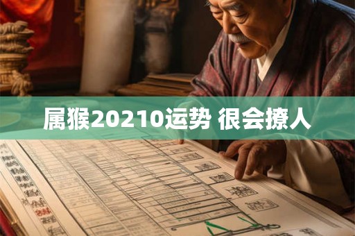 属猴20210运势 很会撩人 属猴20210运势 很会撩人