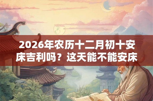 2026年农历十二月初十安床吉利吗？这天能不能安床？