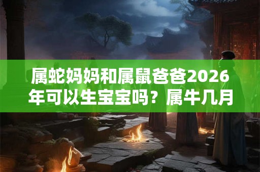 属蛇妈妈和属鼠爸爸2026年可以生宝宝吗？属牛几月生好？