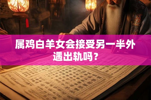 属鸡白羊女会接受另一半外遇出轨吗？