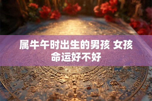 属牛午时出生的男孩 女孩命运好不好 属牛午时出生的男孩 女孩命运好不好