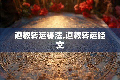 道教转运秘法,道教转运经文