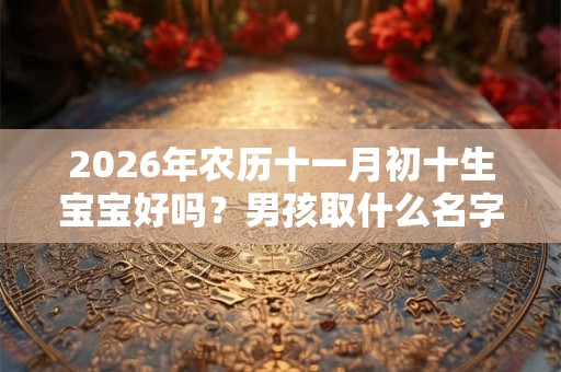 2026年农历十一月初十生宝宝好吗？男孩取什么名字吉利？