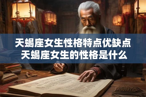 天蝎座女生性格特点优缺点 天蝎座女生的性格是什么