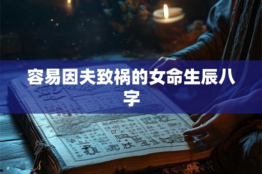 容易因夫致祸的女命生辰八字
